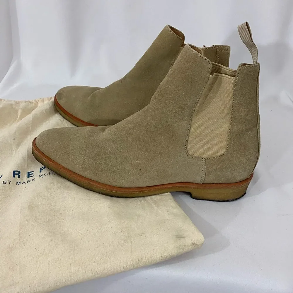 New Republic Suede Ankle Booties